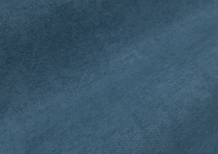 Flori Faux Suede (Blackout), Blue Jean - Twist&Fit Roller Blind - Image 4